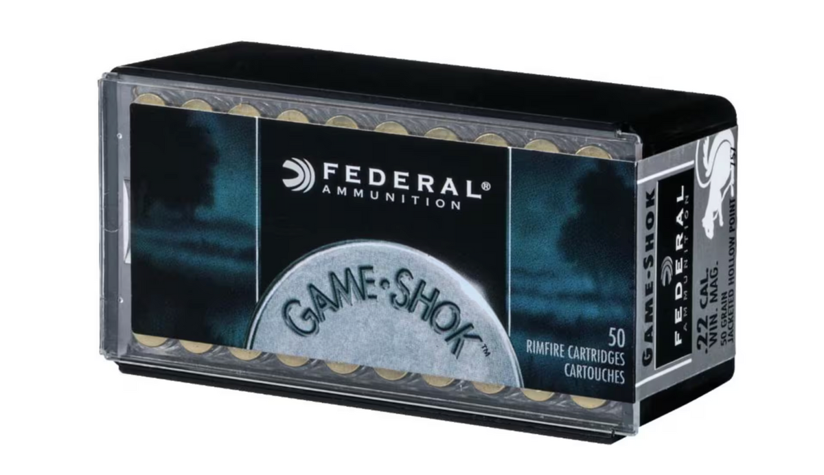 FEDERAL .22 CAL. WIN MAGNUM,