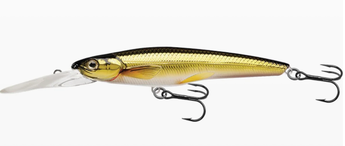 RAINBOW SMELT JERKBAIT DEEP DIVE / LIVE TARGET