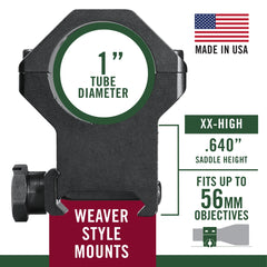 WEAVER CLASSIC FOUR-HOLE SKELETON RINGS