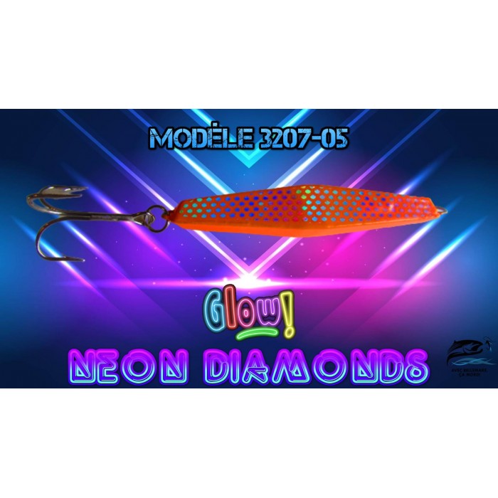 DIAMOND LURE 4 OZ GLOW