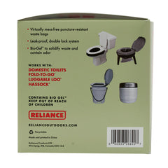 DOUBLE DOODIE TOILET WASTE BAGS / RELIANCE