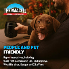 E-ZoneGuard Patio + Rechargeable Mosquito Repeller (E65) / THERMACELL