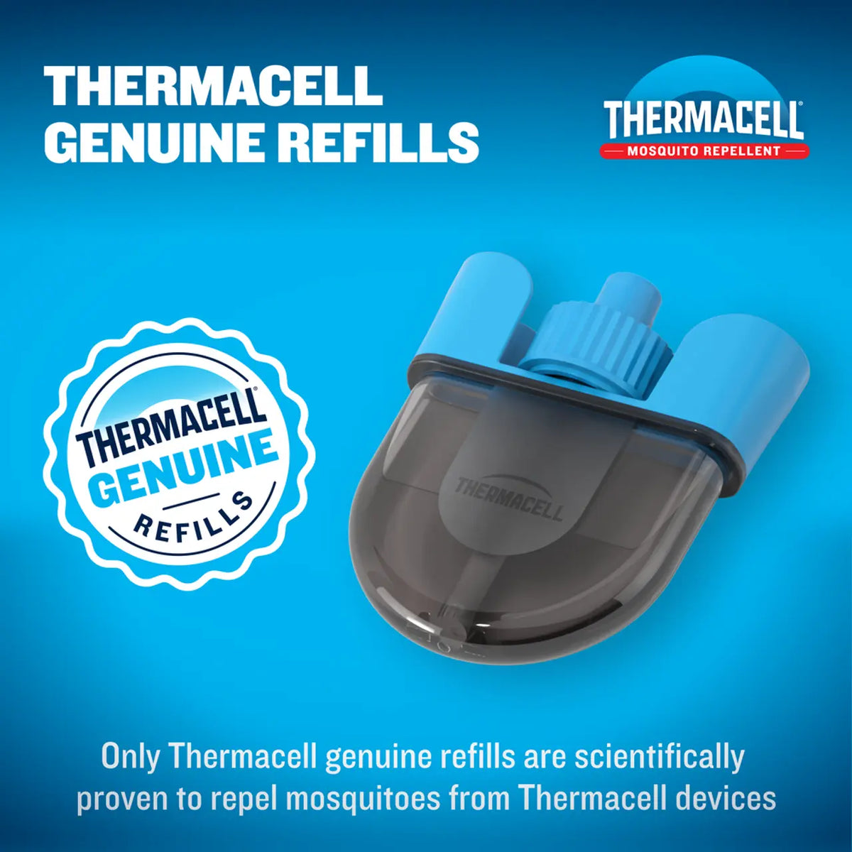 Recharges de répulsif anti-moustiques rechargeables E-ZoneGuard / THERMACELL