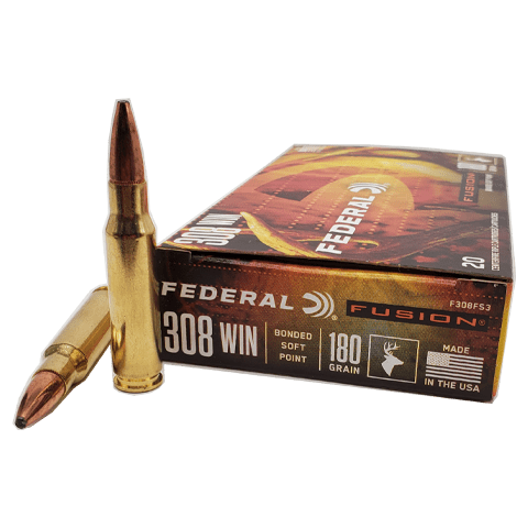FEDERAL FUSION 308 WIN BONDED SOFT POINT
