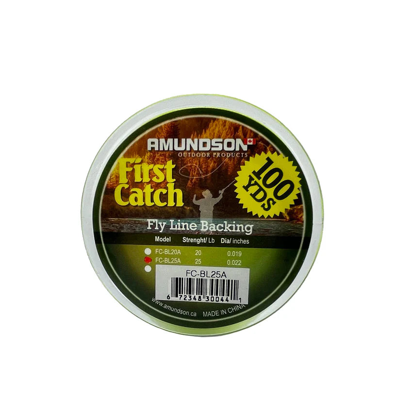 FIRST CATCH FLY LINE BACKING / AMUNDSON
