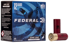 FEDERAL GAME LOAD HI-BRASS , 16 GAUGE, 2 3/4'' , 1295FPS, 1 1/8OZ , 7 1/2 SHOT