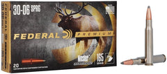 FEDERAL PREMIUM NOSLER PARTITION , 30-06 SPRG, 165 GR.