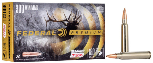FEDERAL BARNES TSX 300 WIN MAG, 180GR, 2960FPS