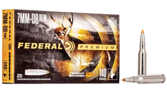 FEDERAL PREMIUM TROPHY BONDED 7MM-08 REM. 140GR