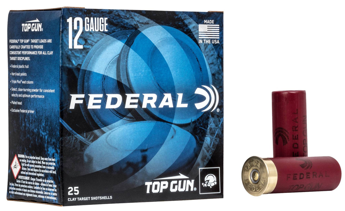 TOP GUN 12GAUGE 2 3/4'' 1145FPS 1 1/8oz #7 1/2 FEDERAL