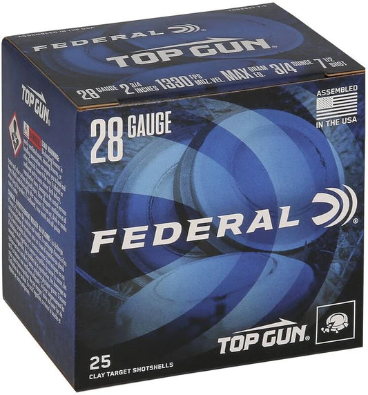 FEDERAL GAME LOAD  , 28GA, 2 3/4'' , 1330FPS , 3/4OZ , 7 1/2SHOT