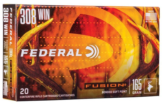 FEDERAL FUSION 308 WIN BONDED SOFT POINT