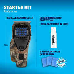 PORTABLE MOSQUITO REPELLER - HUNT PACK / THERMACELL