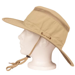 CHAPEAU DE PÊCHE AVEC AÉRATION / GREENTRAIL