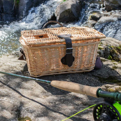 PANIER EN OSIER DELUXE / GREEN TRAIL