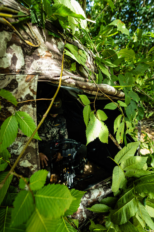 EXECTUTIONER 3 PERSON GROUND BLIND CERVIDAE CAMO / HME