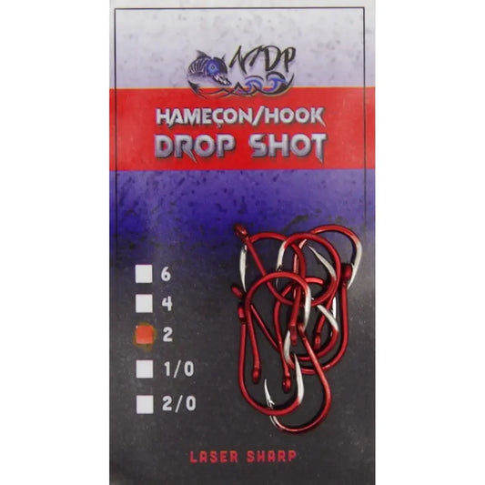 MALADE DE PECHE HAMECON DROPSHOT