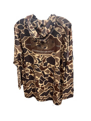 CHANDAIL CAMO AVEC CAPINE ACCOMMODATION DES 21