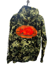 HOODIE CAMO VERT ACCOMMODATION DES 21