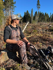 SALOPETTE EN POLAR DE CHASSE