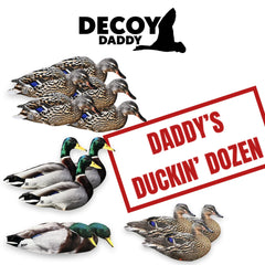 MALLARD DUCK FULL FLOKED / DECCOY DADDY