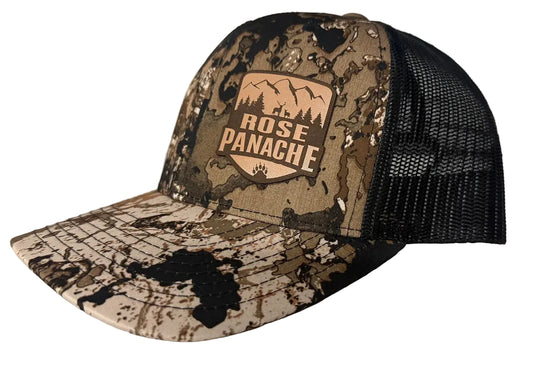 CASQUETTE ROSE PANACHE CAMO