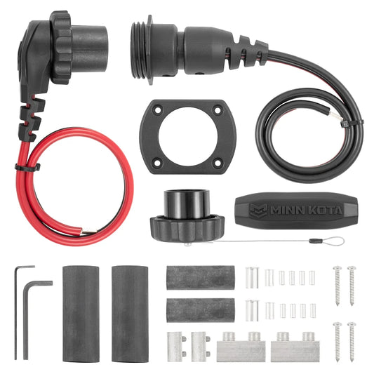 TROLLING MOTOR PLUG AND RECEPTACLE / MINN KOTA