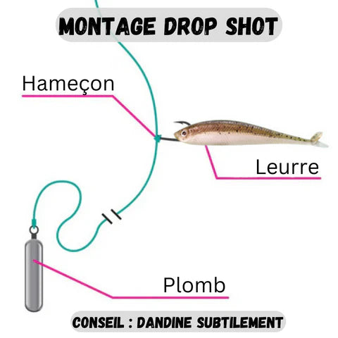 PLOMB DROP SHOT LONG / TARGETS BAITS LEURRES