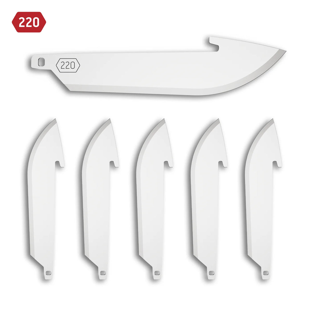 2.2" DROP-POINT BLADES, STAINLESS 6-PACK / OUTDOOR EDGE