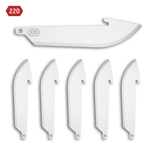 2.2" DROP-POINT BLADES, STAINLESS 6-PACK / OUTDOOR EDGE