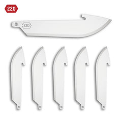 2.2" DROP-POINT BLADES, STAINLESS 6-PACK / OUTDOOR EDGE