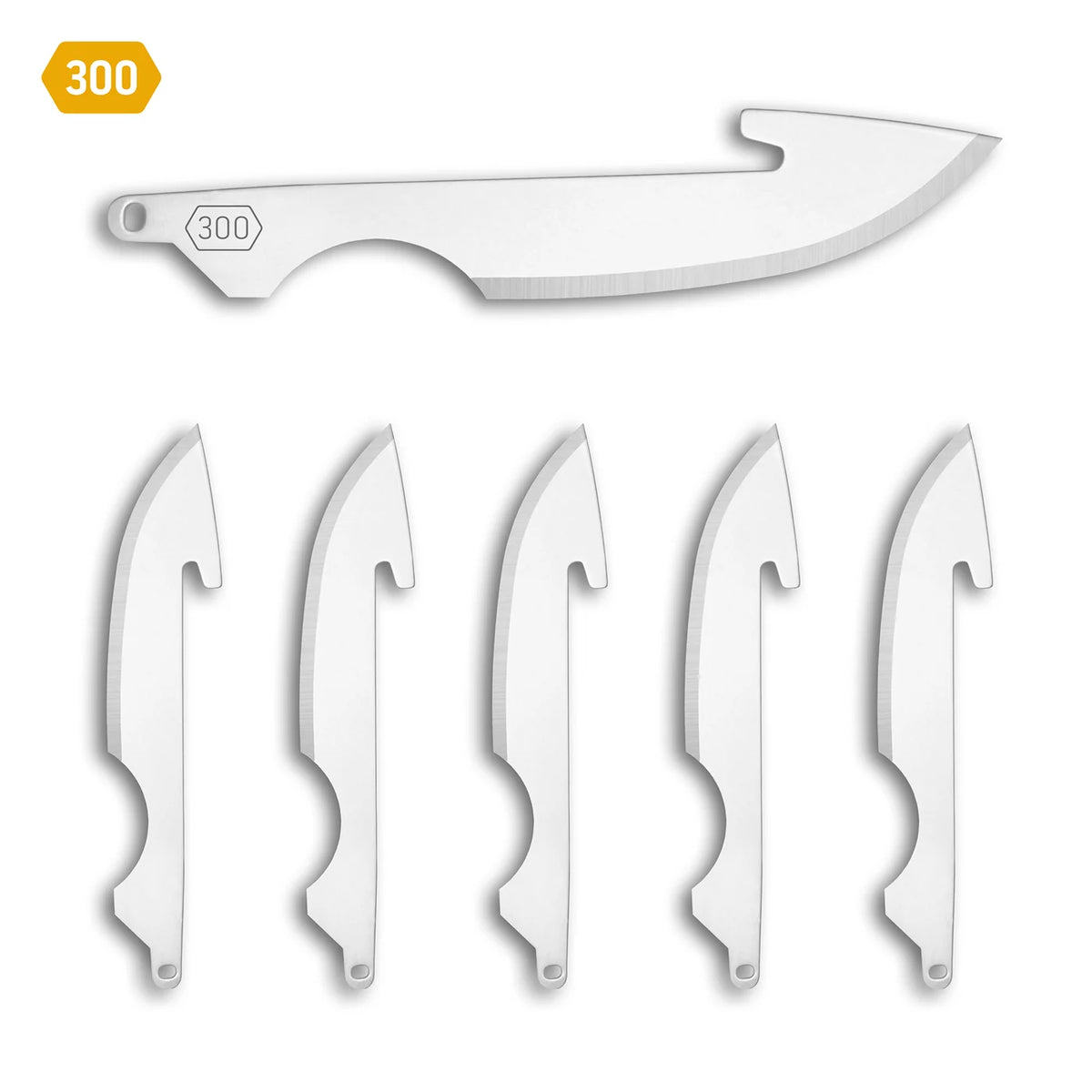 3.0" CAPING REPLACEMENT BLADES - 6 PACK / OUTDOORS EDGE