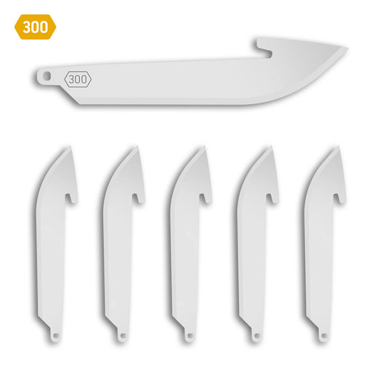 3.0" DROP-POINT REPLACEMENT BLADES 6- PACK / OUTDOOR EDGE