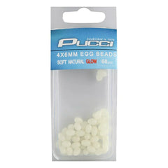 PUCCI BEADS 4X6MM 60/PK GLOW