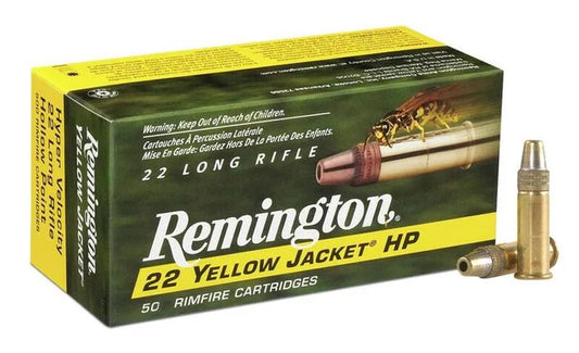 REMINGTON 22LR YELLOW JACKET HP, 33 GR. 1500FPS
