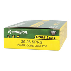 REMINGTON 30-06 SPRG, 150GR. CORE-LOKT PSP