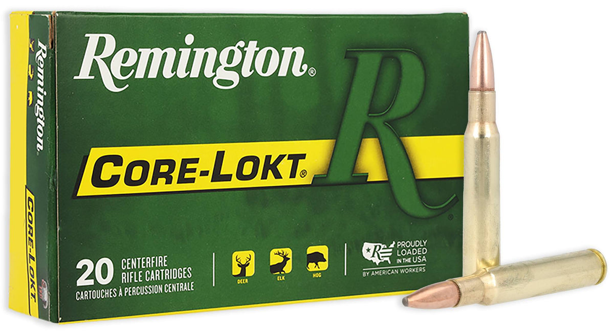 REMINGTON 30-06 SPRG 180GR. CORE-LOKT PSP