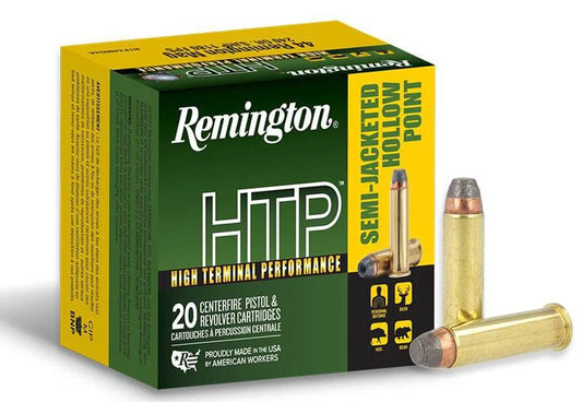 REMINGTON HIGH TERMINAL PERFORMANCE 44 MAG, 240GR. 1180FPS