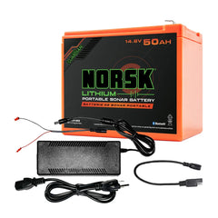 BATTERIE LITHIUM-ION 14,8V 50Ah AVEC CHARGEUR
