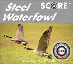 SCORE STEEL WATERFOWL 12 GAUGE 3'' STEEL 1-1/4oz 1450FPS #BB