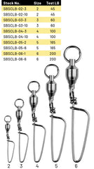 SPRO BALL BEARING SWIVEL WITH COASTLOCK SNAP
