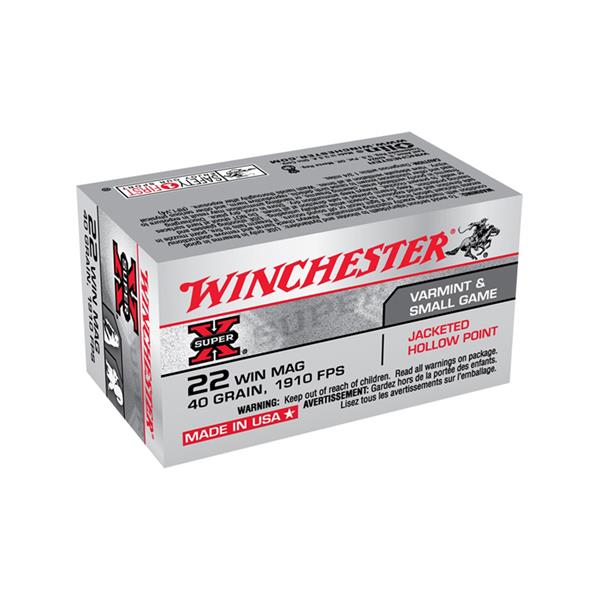 SUPER-X 22 WIN MAG 40GR.