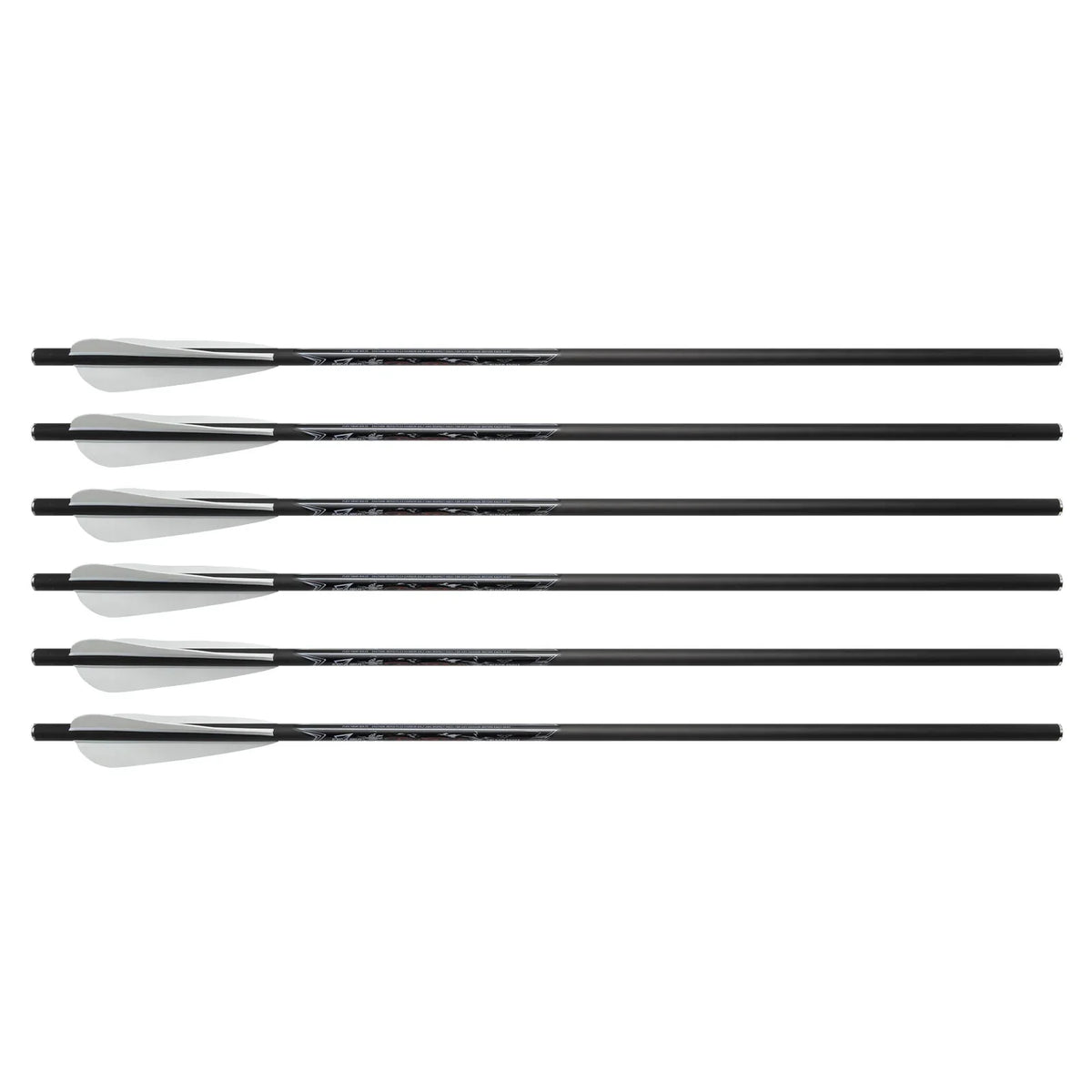 FIREBOLT™ 20″ CARBON ARROWS – 6 PACK