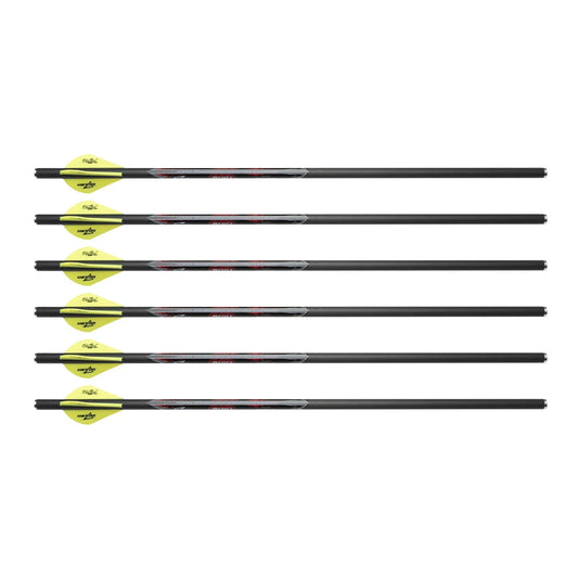 QUILL™ 16.5″ CARBON ARROW – 6 PACK