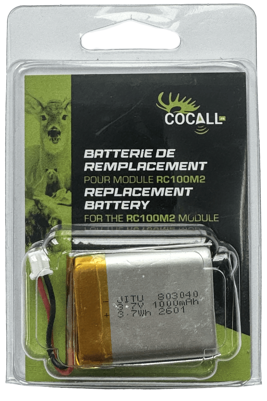 BATTERIE POUR LE MODULE RC100M2 / COCALL