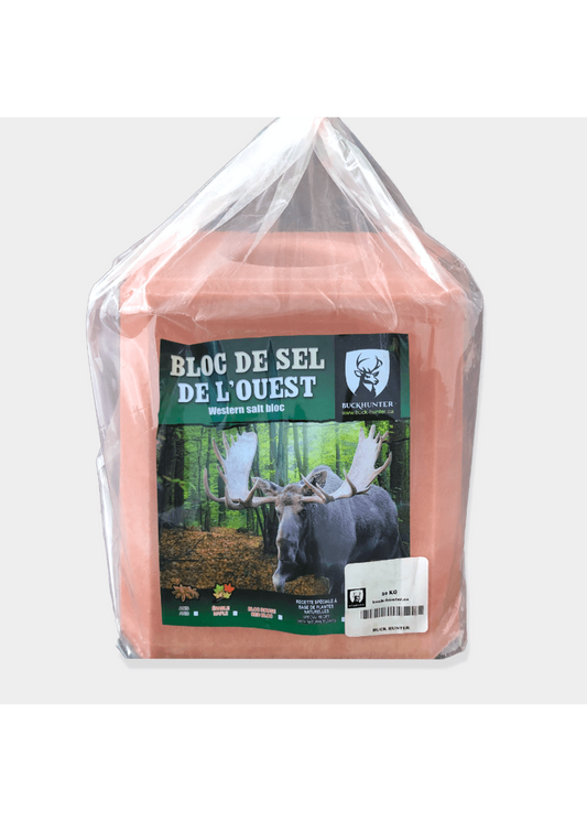 BLOC DE SEL DE L'OUEST 20KG / BUCK HUNTER