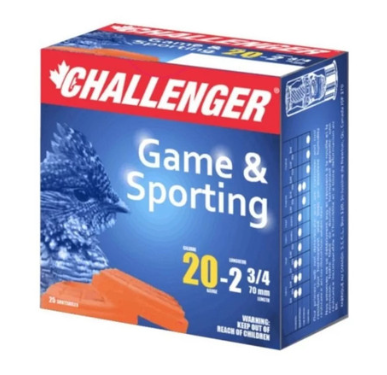 20GAUGE 2 3/4'' 7/8oz 1330FPS #6 CHALLENGER
