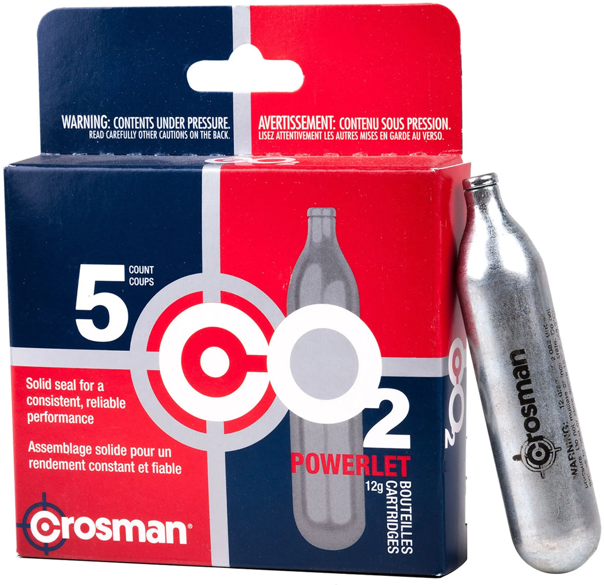 CROSMAN POWERLET  BOUTEILLE CO² 5x12g