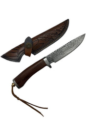 COUTEAU DE CHASSE LAME DAMAS 5 3/4'' / GREEN TRAIL
