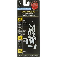 BEAR CLAWS CONNECTEUR A FIL SANS NOEUDS PAQUET DE 6